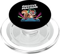 Groove Machine Écureuil Dj Amusant PopSockets PopGrip pour MagSafe