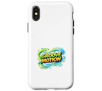 Groove Motion Flow Rythm Energy Graphic Coque pour iPhone X/XS