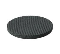 Muuto Dessous-de-plat Groove marbre vert grand