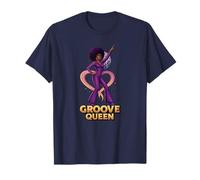 Groove Queen Rétro Afro Disco Chic T-Shirt