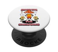 Groove with The Shrooms PopSockets PopGrip Adhésif