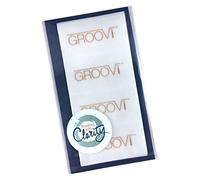 Groovi Claritystamps - Gabarit tracage du parchemin petites maisons Groovi - 10,4 x 10,4 cm