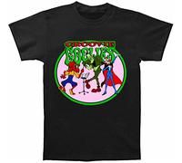 Groovie Goolies Vintage Image T-T-Shirts à Manches Courtes Unisex Men's Women's Tee Retro Vintage Black(Medium)
