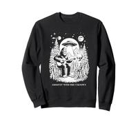 Groovin' the Unknown UFO joue de la guitare drôle Sweatshirt