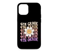 Groovy 4e année rentrée Scolaire Premier Jour de quatrième année Coque pour iPhone 12/12 Pro
