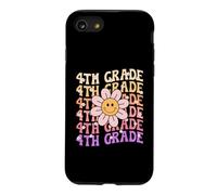 Groovy 4e année rentrée Scolaire Premier Jour de quatrième année Coque pour iPhone SE (2020) / 7/8