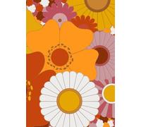 Groovy 70s Flower Power Bullet Journal January-December 2025