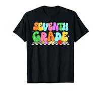 Groovy 7e année rentrée Scolaire Premier Jour de septième année T-Shirt