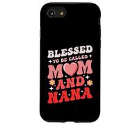 Groovy a la Chance d'être appelée Maman et Grand-mère Mignonne pour la fête des mères Coque pour iPhone SE (2020) / 7/8