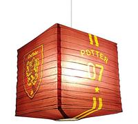 Groovy Abat-jour en papier Harry Potter Quidditch Cube Noir/Bordeaux/Jaune