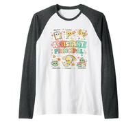 Groovy Assistant Principal Appréciation, Cute School Leader Manche Raglan