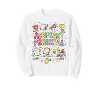 Groovy Assistant Principal Appréciation, Cute School Leader Sweatshirt