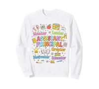 Groovy Assistant Principal Appréciation, Cute School Leader Sweatshirt