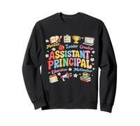 Groovy Assistant Principal Appréciation, Cute School Leader Sweatshirt