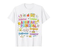 Groovy Assistant Principal Appréciation, Cute School Leader T-Shirt