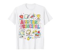 Groovy Assistant Principal Appréciation, Cute School Leader T-Shirt