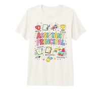 Groovy Assistant Principal Appréciation, Cute School Leader T-Shirt Haut de Gamme