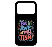 Groovy Be in Awe of My Tim, Autism Sensibilisation Papa Mom Kind Coque pour iPhone 17 Pro