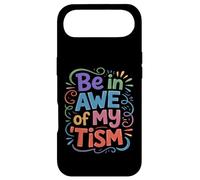 Groovy Be in Awe of My Tim, Autism Sensibilisation Papa Mom Kind Coque pour iPhone Air