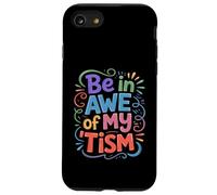 Groovy Be in Awe of My Tim, Autism Sensibilisation Papa Mom Kind Coque pour iPhone SE (2020) / 7/8