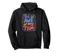 Groovy Be in Awe of My Tim, Autism Sensibilisation Papa Mom Kind Sweat à Capuche