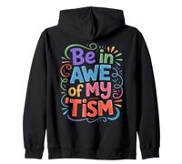 Groovy Be in Awe of My Tim, Autism Sensibilisation Papa Mom Kind Sweat à Capuche