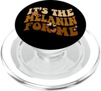 Groovy, C'est la mélanine pour Moi, Le Mois de l'histoire des Noirs mélanisés PopSockets PopGrip pour MagSafe