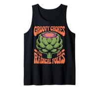 Groovy Chokes Design rétro artichaut pour radicaux Débardeur