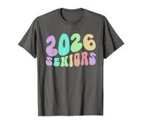 Groovy Class of 2026 Seniors Final Level Presque là T-Shirt