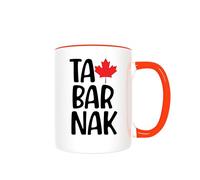 Groovy crea Mug canada - Tabarnak - Idée cadeau voyage au canada - drapeau canadien - cadeau fan du canada - homme femme - noël anniversaire