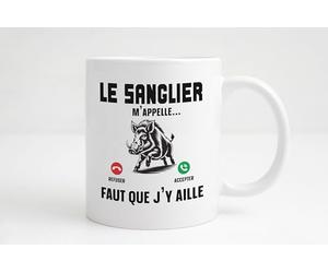 Groovy crea Mug Chasseur Humour - Idée Cadeau Retraite Chasseur - Tasse Passion Chasse - Cadeau Original Homme Anniversaire, Fête des Pères ou Noël