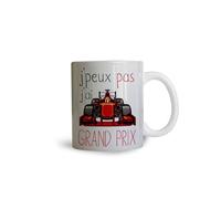 Groovy crea Mug grand prix homme cadeau original anniversaire je peux pas j'ai grand prix humour