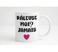 Groovy crea Mug raleuse, Raleuse femme, moi râleuse jamais, tasse raleuse, cadeau femme humour raleuse anniversaire, mug raleuse drôle, tasse a café madame raleuse noël.