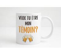 Groovy crea Veux tu être mon témoin - demande témoi mariage homme - cadeau pour témoin - Mug