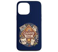 Groovy Dad Retro Vintage 70s Graphic Funky Fête des Pères Hommes Coque pour iPhone 13 Pro Max