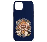 Groovy Dad Retro Vintage 70s Graphic Funky Fête des Pères Hommes Coque pour iPhone 14 Plus
