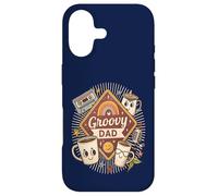Groovy Dad Retro Vintage 70s Graphic Funky Fête des Pères Hommes Coque pour iPhone 17