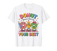 Groovy Donut Stress, faites simplement de votre mieux pour les professeurs de la journée de test T-Shirt