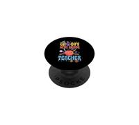 Groovy Fleur de Paix pour Enseignant de 10e année 60 PopSockets PopGrip Adhésif