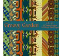 Groovy Garden Scrapbook Paper: Scrapbook Paper for Journaling, DIY Crafts, Card Making, Scrapbooking Projects, Party Invitations & Junk Journals