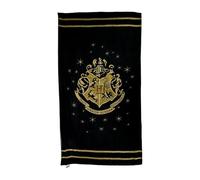 Groovy Harry Potter Grande Serviette de Bain Hogwarts Golden Crest 75 x 150 cm 100% Officiel, Multicolore 93207