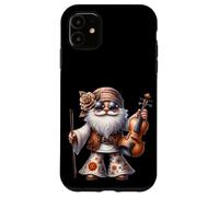 Groovy Hippie GNOME Graphic for Music Teacher Funny Violin Coque pour iPhone 11