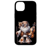 Groovy Hippie GNOME Graphic for Music Teacher Funny Violin Coque pour iPhone 14 Plus