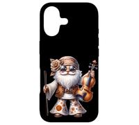 Groovy Hippie GNOME Graphic for Music Teacher Funny Violin Coque pour iPhone 17