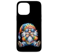 Groovy Hippie GNOME with Harmonica for Adults Funny Dad Life Coque pour iPhone 13 Pro Max