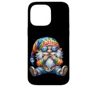 Groovy Hippie GNOME with Harmonica for Adults Funny Dad Life Coque pour iPhone 14 Pro Max