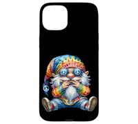 Groovy Hippie GNOME with Harmonica for Adults Funny Dad Life Coque pour iPhone 15 Plus
