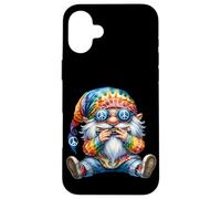Groovy Hippie GNOME with Harmonica for Adults Funny Dad Life Coque pour iPhone 16 Plus