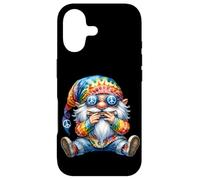 Groovy Hippie GNOME with Harmonica for Adults Funny Dad Life Coque pour iPhone 17