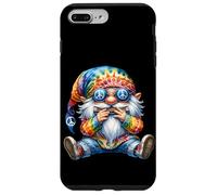 Groovy Hippie GNOME with Harmonica for Adults Funny Dad Life Coque pour iPhone 7 Plus/8 Plus